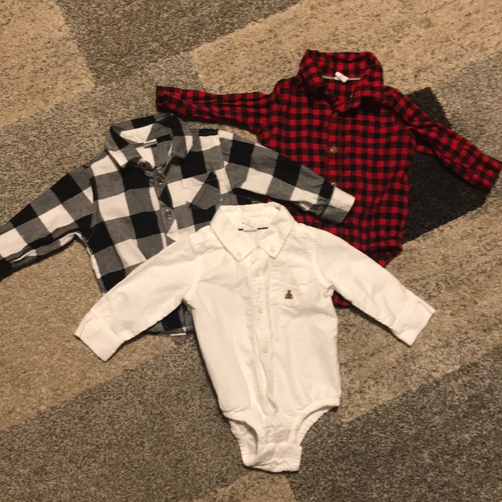 Baby gap and old navy dress shirts